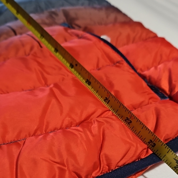 Eddie Bauer Kids Gradient Blue and Orange Puffer Jacket Xl Reversible - Picture 7 of 8
